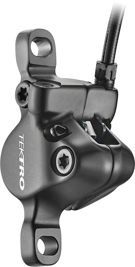 Tektro HD-T280 Disc Brake and Lever - Rear Hydraulic Post Mount Black Disc Brake & Lever Tektro