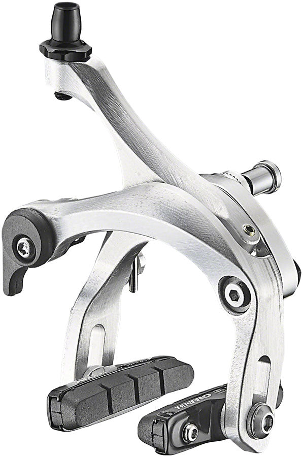 Tektro R526 Road Caliper Brake - Front Dual Pivot 39-54mm Reach Silver Road Caliper Brakes Tektro