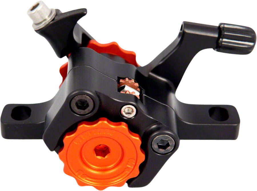 Paul Component Engineering Klamper Disc Caliper Short Pull BLK Orange Adjusters Disc Brake Calipers Paul Component Engineering