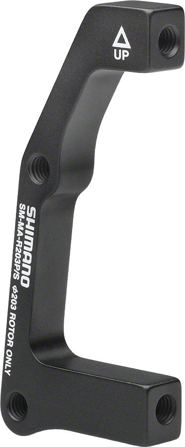 Shimano R203P/S Disc Brake Adaptor for 203mm Rotor 74mm Caliper 51mm Frame Disc Brake Adapters & Bolts Shimano