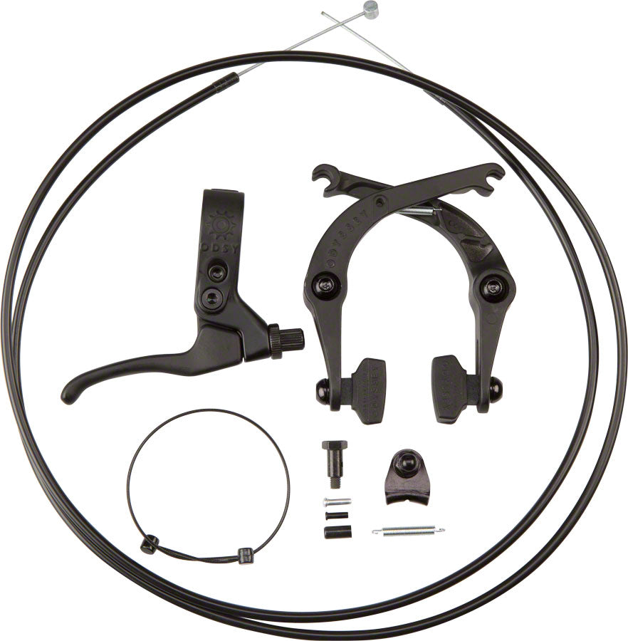 Odyssey Springfield U-Brake and Lever Kit Black U-Brakes Odyssey