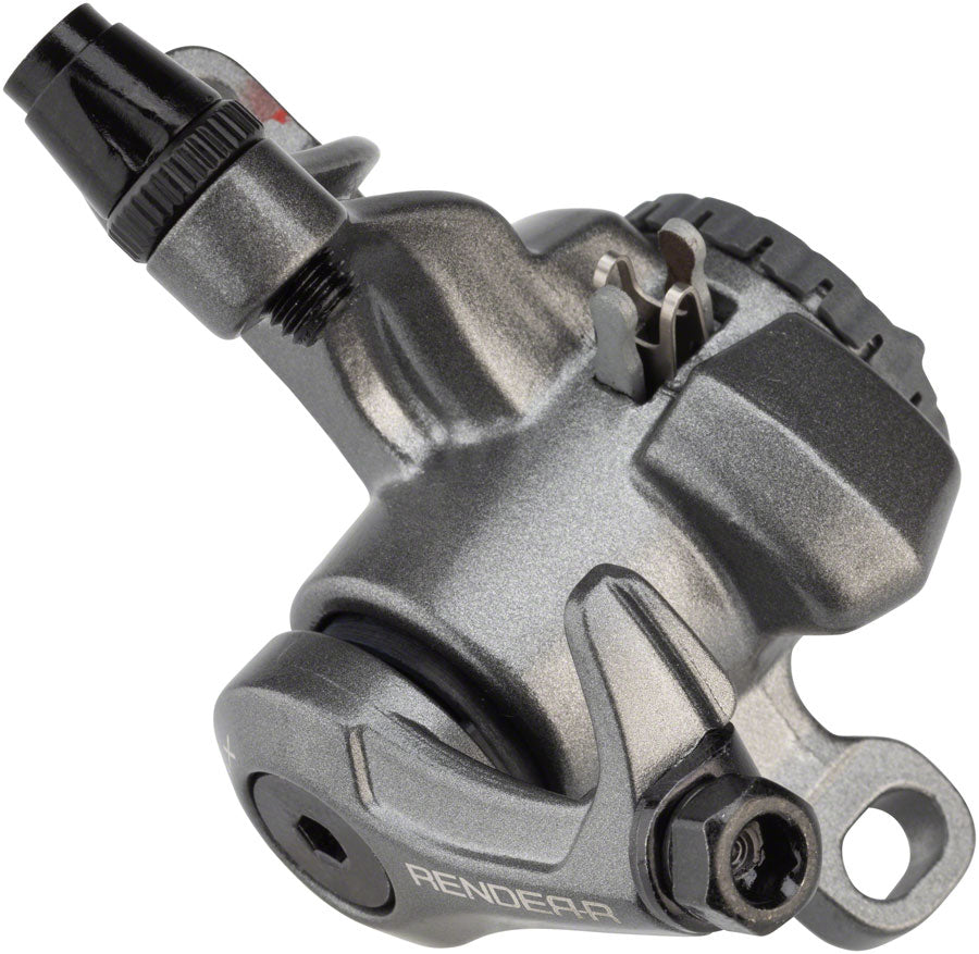 Promax Render R DSK-717 Disc Brake Caliper - Short Pull Road Mechanical Post Mount Gray Disc Brake Calipers Promax