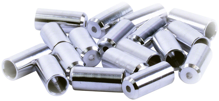 Wheels Manufacturing Cable Housing Ferrule - Alloy 5mm Bottle of 50 Cables and Housing Wheels Manufacturing