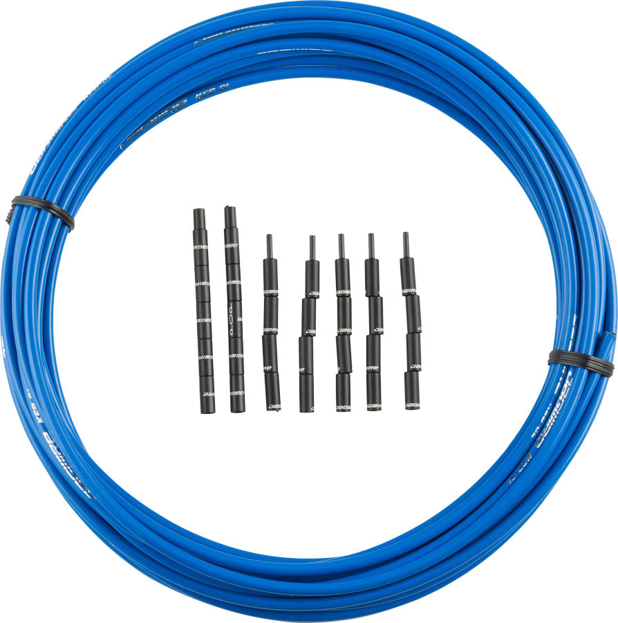 Jagwire 5mm Pro Compressionless Brake Housing Slick-Lube Liner 10M Roll SID Blue Cables and Housing Jagwire