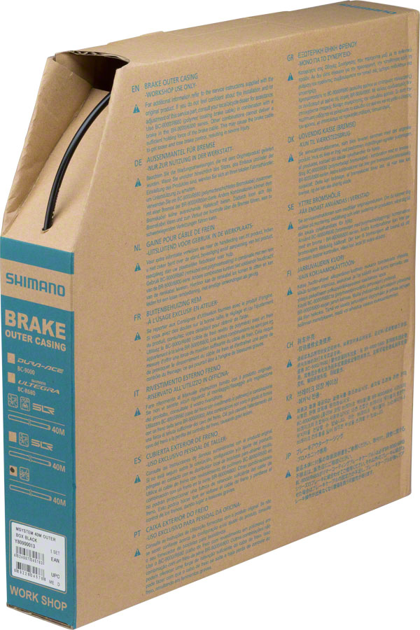 Shimano M-System Brake Housing 5mm x 40m Black Cables and Housing Shimano