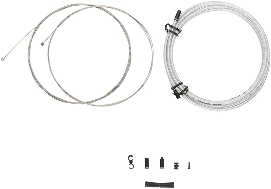 Jagwire 2x Sport Shift Cable Kit SRAM/Shimano Sterling Silver Cables and Housing Jagwire