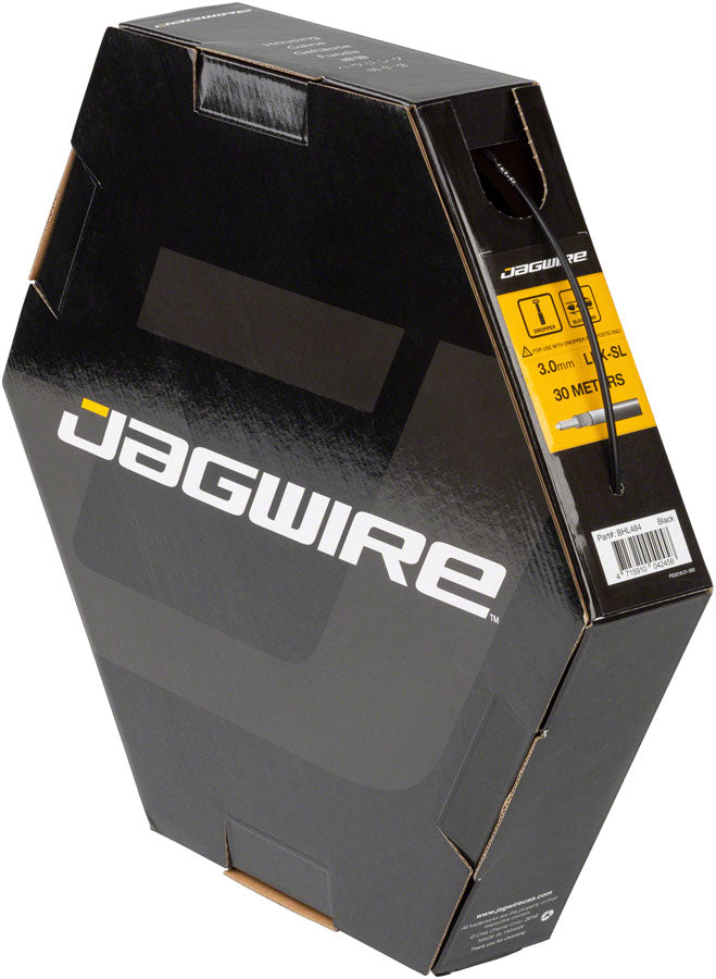 Jagwire 3mm Pro Dropper Housing - Slick-Lube Liner 30M File Box Black Dropper Post Parts Jagwire