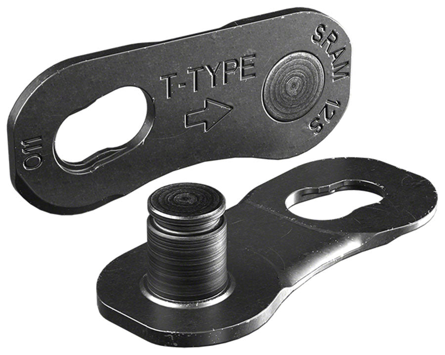SRAM Eagle T-Type PowerLock Flattop Connector Link - 12-Speed For Eagle T-Type Flattop Chain Only BLK 50 Pack Chain Links and Pins SRAM