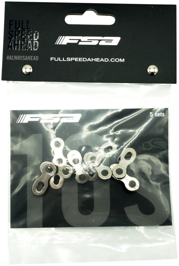 Full Speed Ahead Drive Link Chain Connector - For 9/10-Speed 5 Pack Chain Links and Pins FSA
