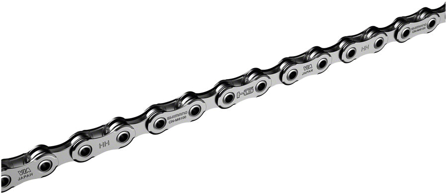Shimano Deore CN-M6100 Chain - 12-Speed 126 Links Silver Hyperglide+ Chains Shimano