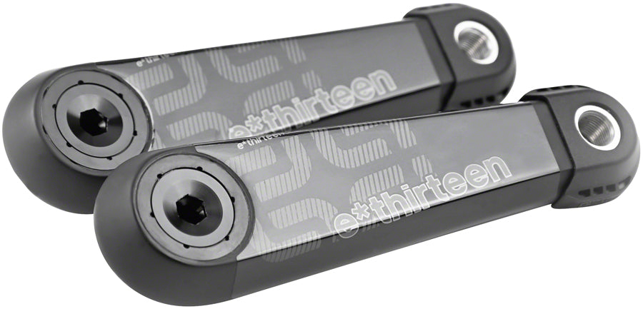 e*thirteen e*spec Race Ebike Carbon Crank Arm Set Self Extractor- 165mm Bosch CX Gen4 Carbon BLK Ebike Crankset E*thirteen