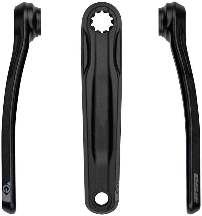 Full Speed Ahead CK-762 Yamaha/Giant Ebike Crank Arm Set - 160mm ISIS Black Ebike Crankset FSA