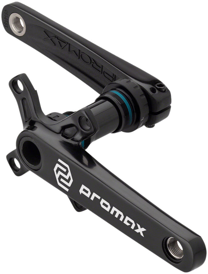 Promax CF-2 Crankset - 165mm 24mm Spindle 2-Piece 68mm English BB Included BLK BMX Cranksets Promax