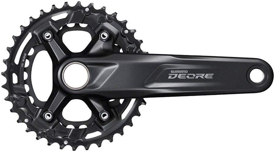 Shimano Deore FC-M4100-B2 Crankset - 175mm 10-Speed 36/26t 96/64 BCD For 51.8mm Chainline BLK Cranksets and Arms Shimano