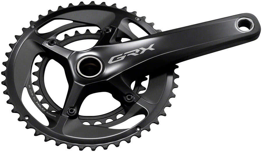 Shimano GRX FC-RX810-2 Crankset - 170mm 11-Speed 48/31t 110/80 BCD Hollowtech II Spindle Interface BLK Cranksets and Arms Shimano