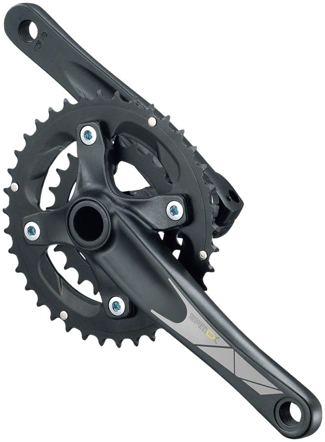 Samox TAF26 Crankset - 175mm 9-Speed 36/22t 104/64 BCD 24mm CrMo Crank Spindle BLK Cranksets and Arms SAMOX