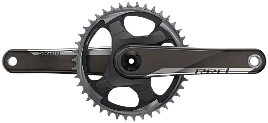 SRAM RED 1 AXS Crankset - 175mm 12-Speed 40t 8-Bolt Direct Mount DUB Spindle Interface Natural Carbon D1 Cranksets and Arms SRAM