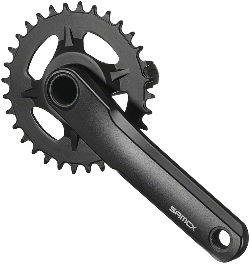 Samox TAM38J Crankset - 135mm 11-Speed 30t Direct Mount Samox 24mm CrMo Crank Spindle BLK Cranksets and Arms SAMOX