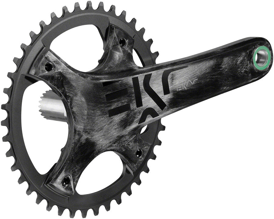 Campagnolo EKAR Crankset - 175mm 13-Speed 42t 123mm BCD Campagnolo Ultra-Torque Spindle Interface Carbon Cranksets and Arms Campagnolo