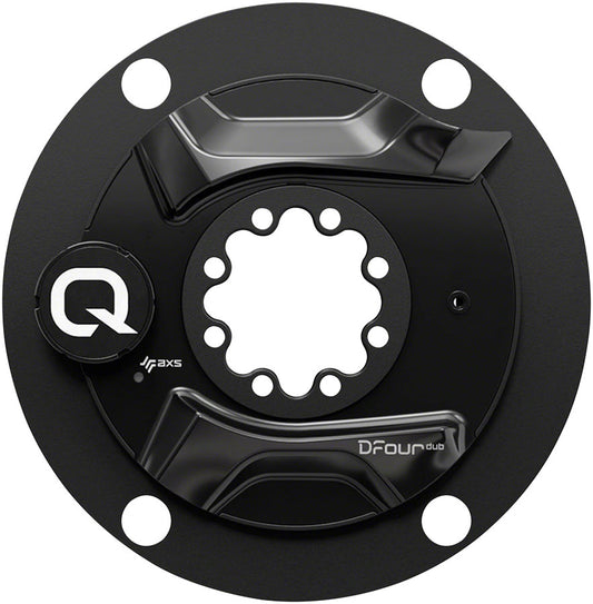 Quarq DFour AXS DUB Power Meter Spider - 110 BCD 8-Bolt Crank Interface BLK Crank Spider Quarq   