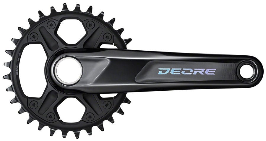 Shimano Deore FC-M6100-1 Crankset - 170mm 12-Speed 32t Black Cranksets and Arms Shimano