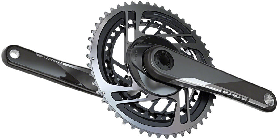 SRAM RED AXS Crankset - 170mm 12-Speed 46/33t Direct Mount DUB Spindle Interface Natural Carbon D1 Cranksets and Arms SRAM