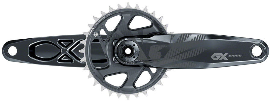 SRAM GX Eagle Boost Crankset - 165mm 12-Speed 32t Direct Mount DUB Spindle Interface Lunar 55mm Chainline Cranksets and Arms SRAM