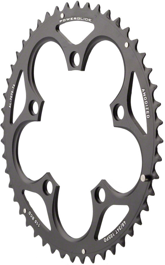 SRAM Force/Rival/Apex 48T 10-Speed 110mm BLK Chainring GXP Crank Long Over-shift Pin Use 34T Chainrings SRAM