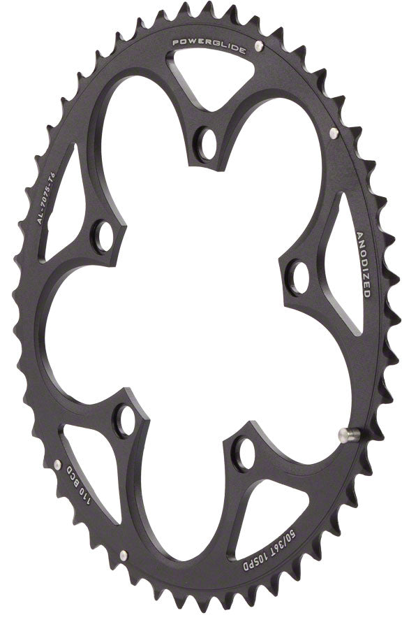 SRAM Force/Rival/Apex 50T 10-Speed 110mm Black Chainring Use with 34T Chainrings SRAM