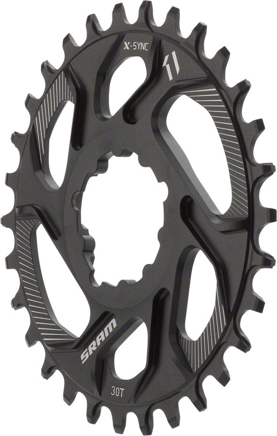 SRAM X-Sync Direct Mount Chainring - 28 Tooth 3mm Boost Offset 11-Speed BLK Chainrings SRAM