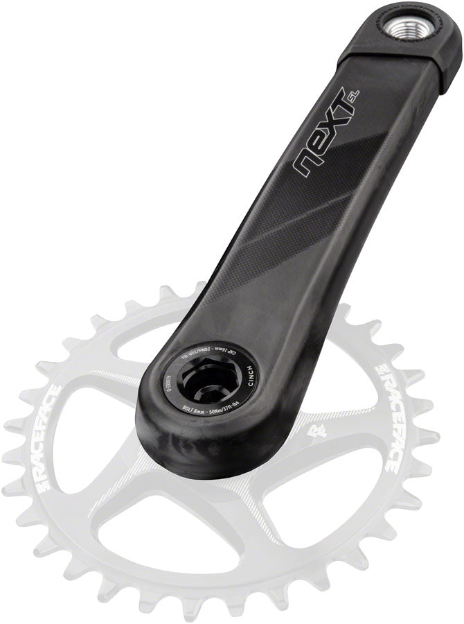 RaceFace Next SL G5 Crankset - 170mm Direct Mount 136mm RaceFace CINCH Spindle Interface BLK Cranksets and Arms Race Face