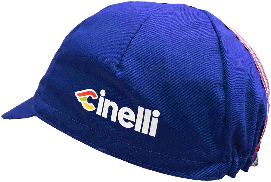 Cinelli Ciao Cycling Cap - Blue One Size Hats and Caps Cinelli