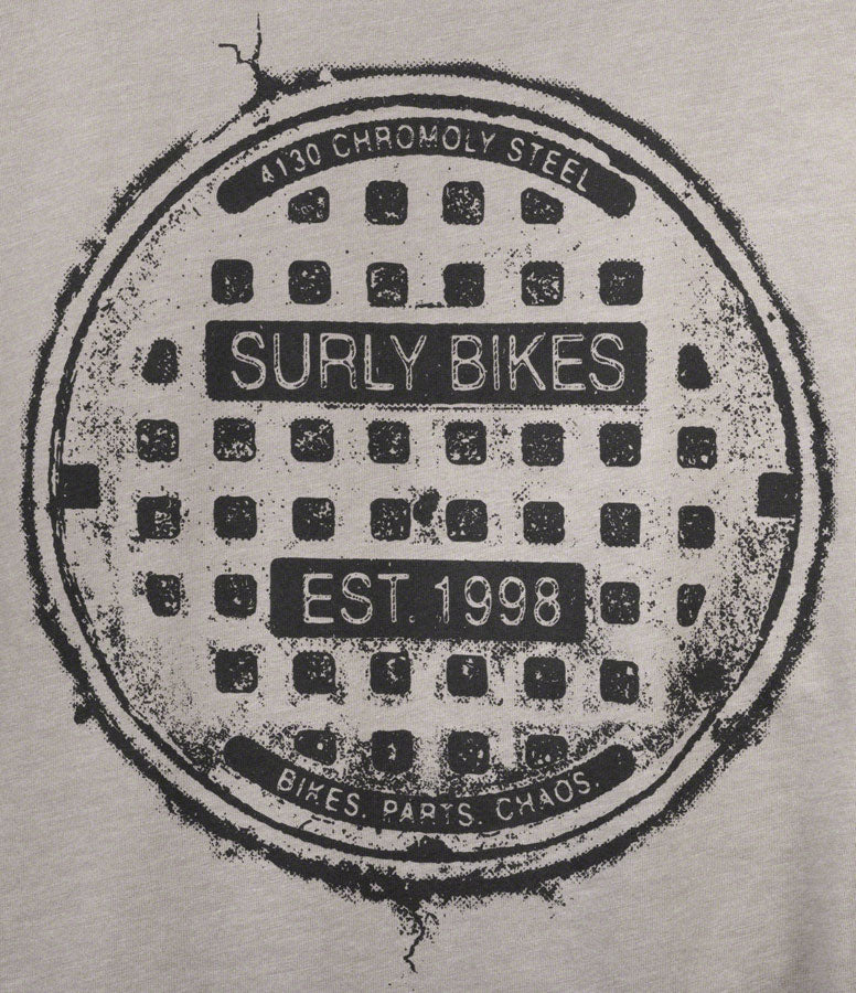 Surly The Ultimate Frisbee Mens T-Shirt - Gray Small Shirts Surly