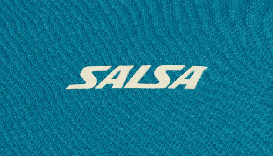 Salsa Womens Campout T-Shirt - Large Teal Shirts Salsa