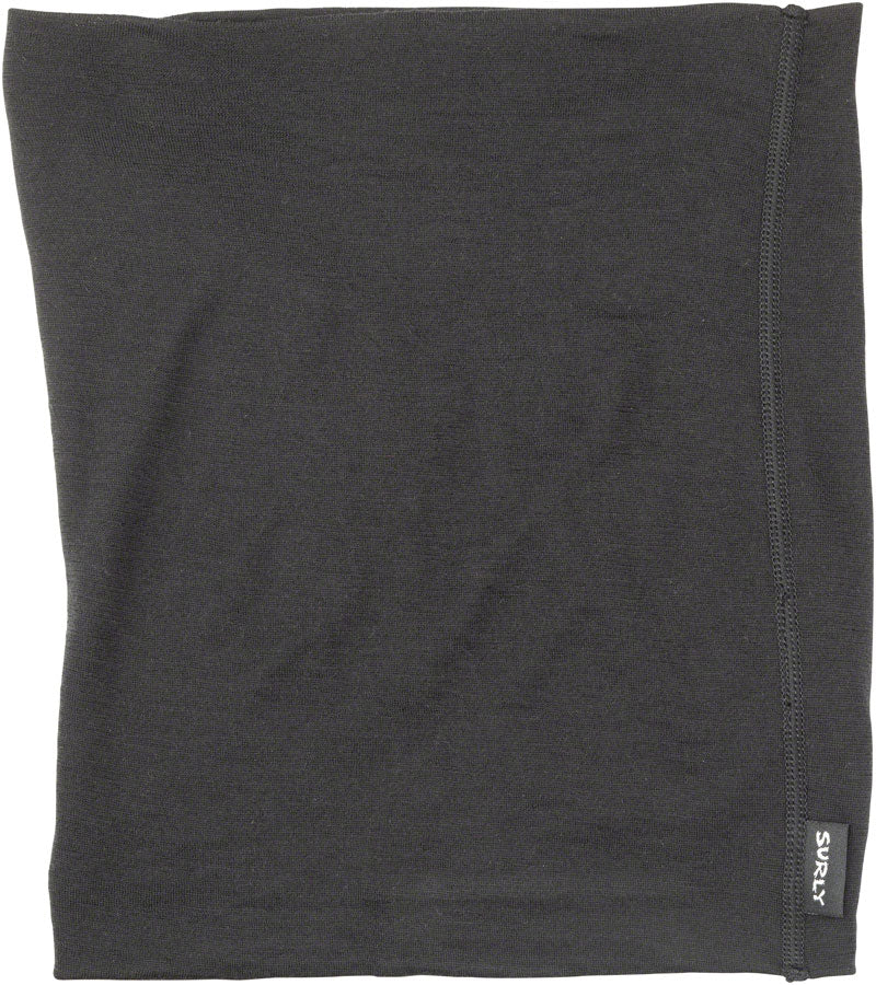 Surly Lightweight Neck Toob - Wool Black 150gm One Size Neck Gaiters Surly