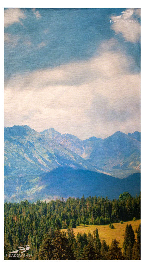 Headsweats Ultra Band Multi-Purpose Headband - Full Rocky Mountains One Size Headbands Headsweats