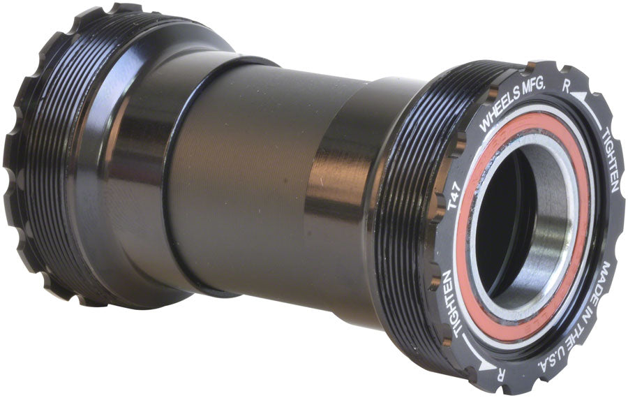 Wheels Manufacturing T47 Inboard Bottom Bracket Angular Contact Bearings 24mm Shimano Spindles Bottom Brackets Wheels Manufacturing