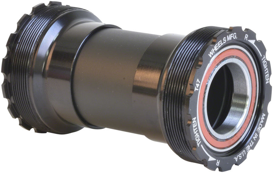 Wheels Manufacturing T47 Inboard Bottom Bracket Angular Contact Bearings 22/24mm SRAM/GXP Spindles Bottom Brackets Wheels Manufacturing