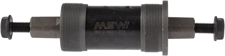 MSW ST100 Bottom Bracket - English 68 x 113mm Square Taper JIS Bottom Brackets MSW