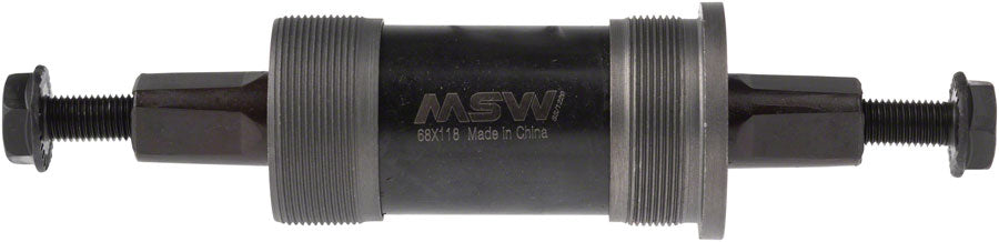 MSW ST100 Bottom Bracket - English 68 x 118mm Square Taper JIS Bottom Brackets MSW