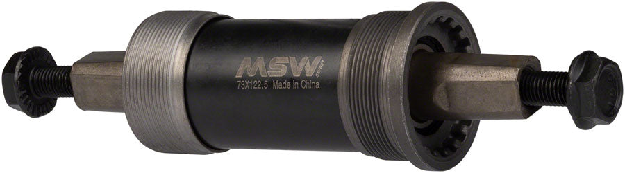 MSW ST100 Bottom Bracket - English 73 x 122.5mm Square Taper JIS Bottom Brackets MSW