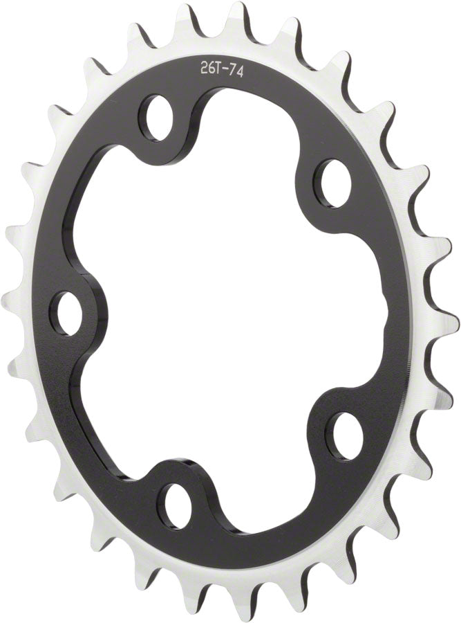 Dimension Multi Speed Chainring - 24T 74mm BCD Inner Black Chainrings Dimension