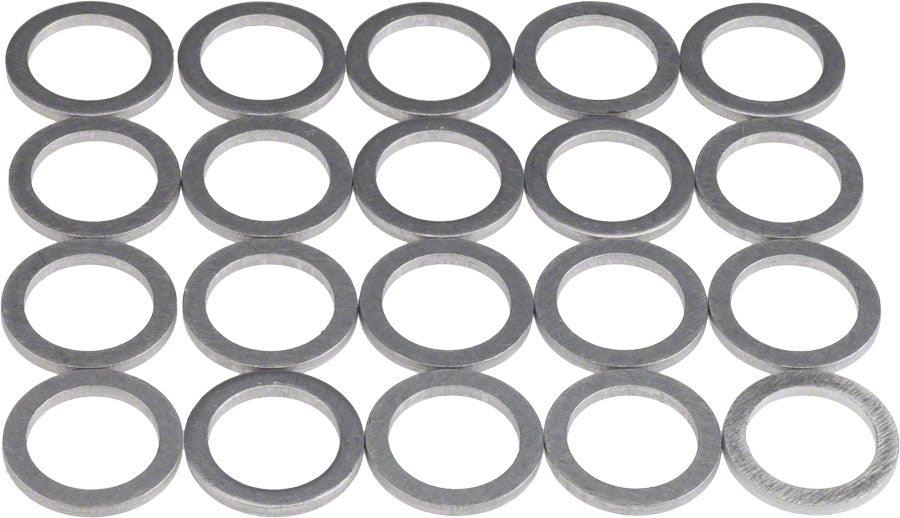Wheels Manufacturing 1.2mm Aluminum Chainring Spacer Bag/20 Chainring Bolts and Hardware Wheels Manufacturing