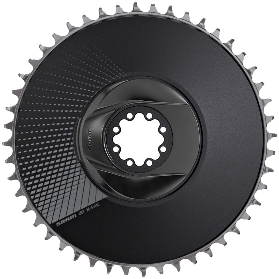 SRAM 50T X-Sync Aero Direct Mount Chainring Blast Black Chainrings SRAM