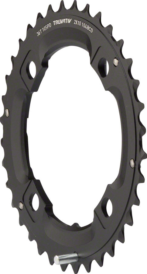 SRAM/Truvativ X0 X9 36T 104mm BCD 10 Speed GXP Chainring Long Over-shift Pin Use 22T Chainrings SRAM