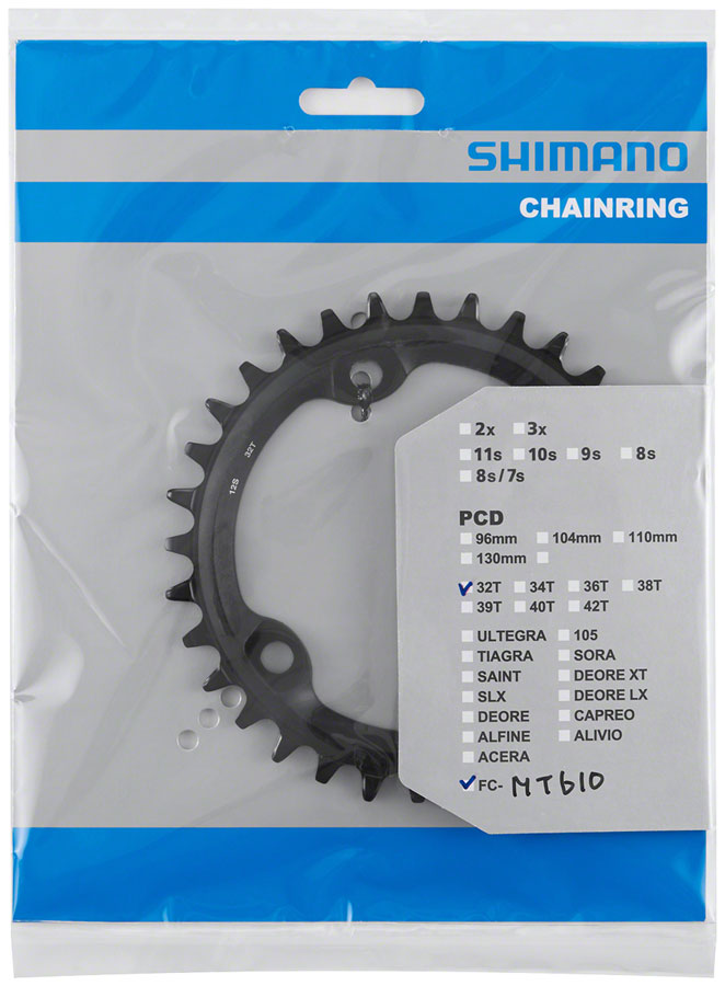 Shimano FC-MT610 Chainring - 32t Chainrings Shimano