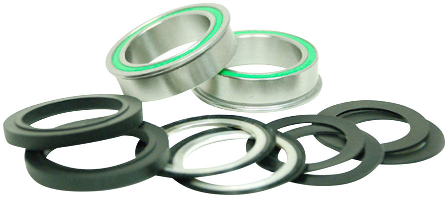 Wheels Manufacturing Press Fit BB86/92 Bottom Bracket - For use 30mm Spindles Dual-Row ABEC-3 Bearings Bottom Brackets Wheels Manufacturing