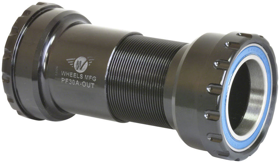 Wheels Manufacturing PF30A Frame to 30mm Spindle Outboard Thread-Together Bottom Bracket ABEC-3 Bearings Bottom Brackets Wheels Manufacturing