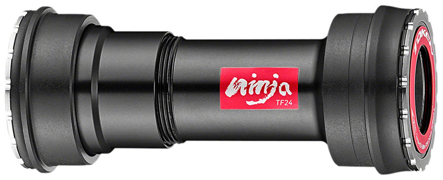 Token Ninja BB841T-42A Press Fit Double-Thread Bottom Bracket - BB30A Cannondale Shimano HollowTech II BLK Bottom Brackets Token