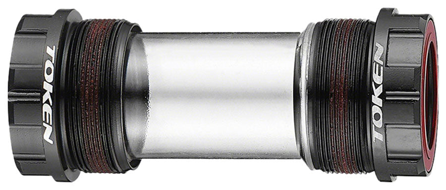 Token TK888 Threaded Bottom Bracket - English Shimano HollowTech II / SRAM GXP BLK Bottom Brackets Token